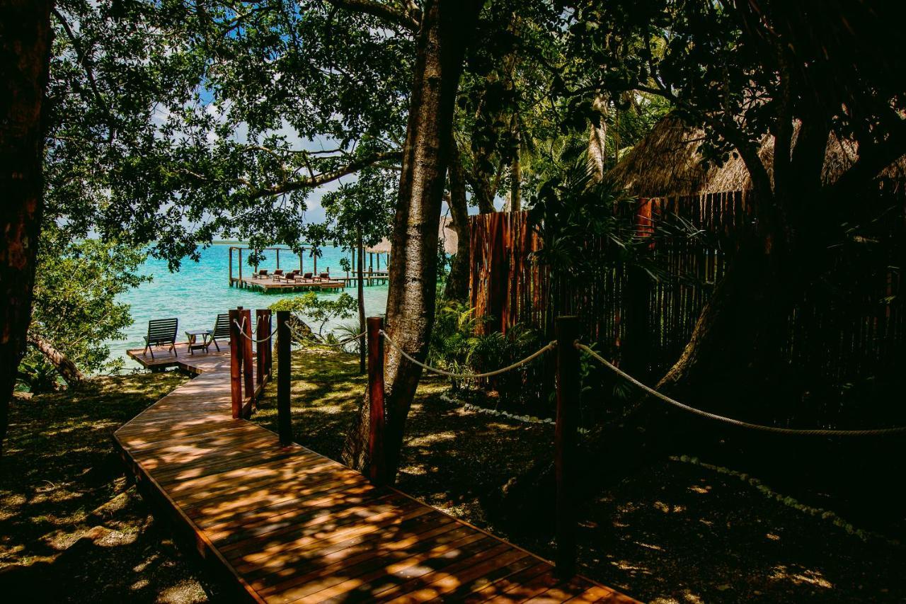 Hotel Rancho Encantado Bacalar Exteriér fotografie