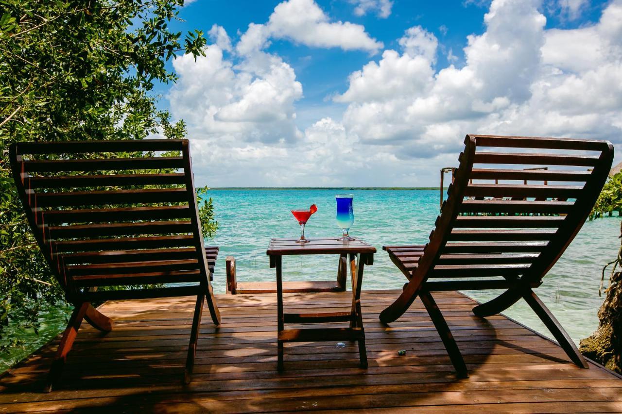 Hotel Rancho Encantado Bacalar Exteriér fotografie