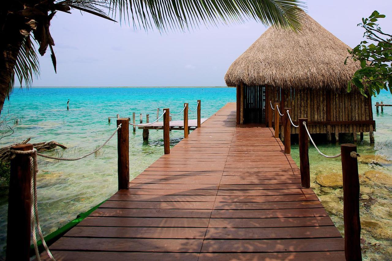 Hotel Rancho Encantado Bacalar Exteriér fotografie